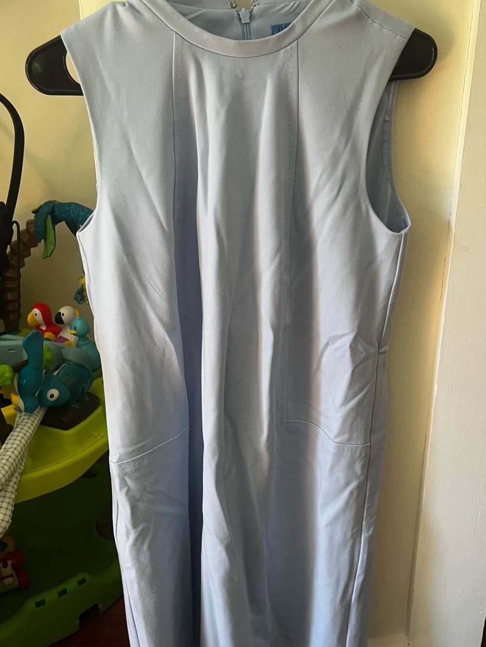 J. McLaughlin Pale Blue Sleeveless Shift